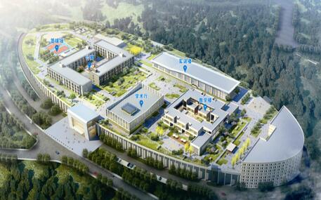 成都交通高級技工學校鳥瞰圖