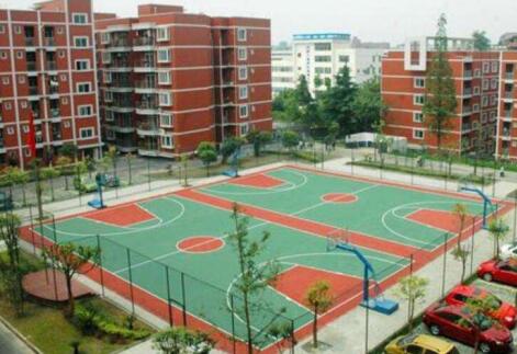 四川城建技工學校操場