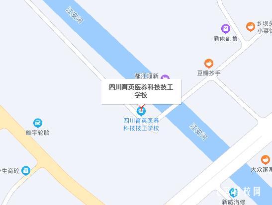 四川育英科技學校地址在哪里，坐車路線怎么走